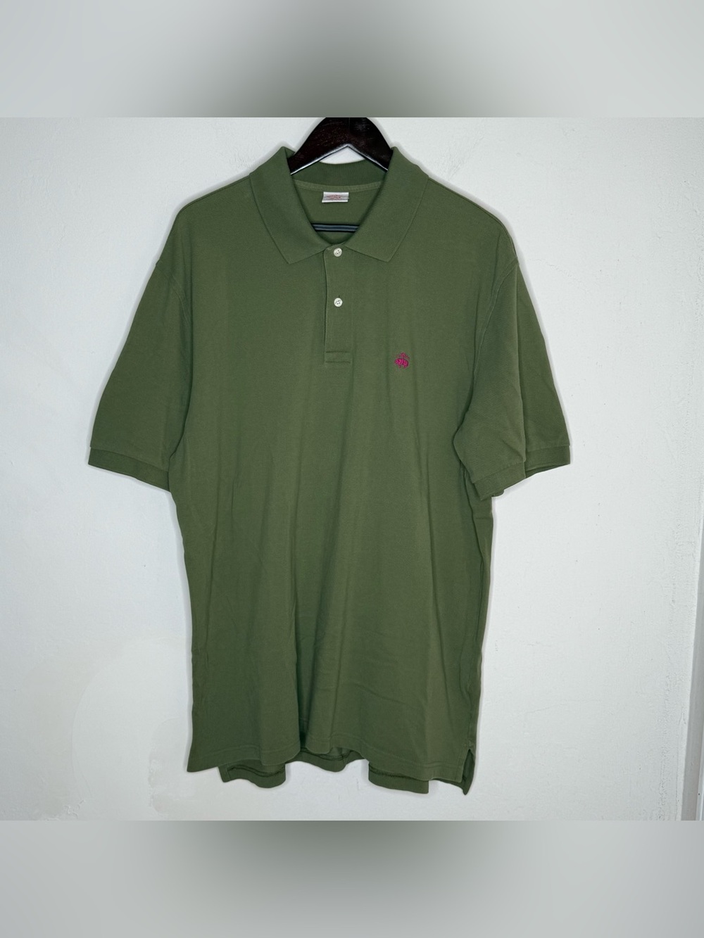 Brooks Brothers Olive Green Polo Shirt Mens XL  Cotton Golf Preppy Classic